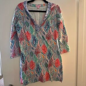 Lily Pulitzer Courtney tunic dress size Small